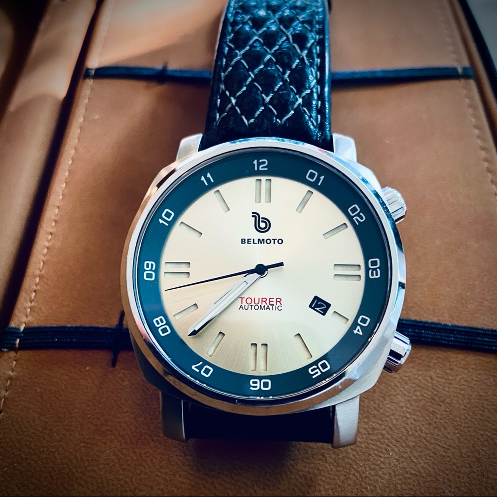 Belmoto Tourer Automatic - Microbrand Moto Watch